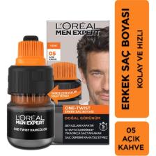 Loreal Paris Men Expert One-Twist Erkek Saç Boyası Açık Kahve 05