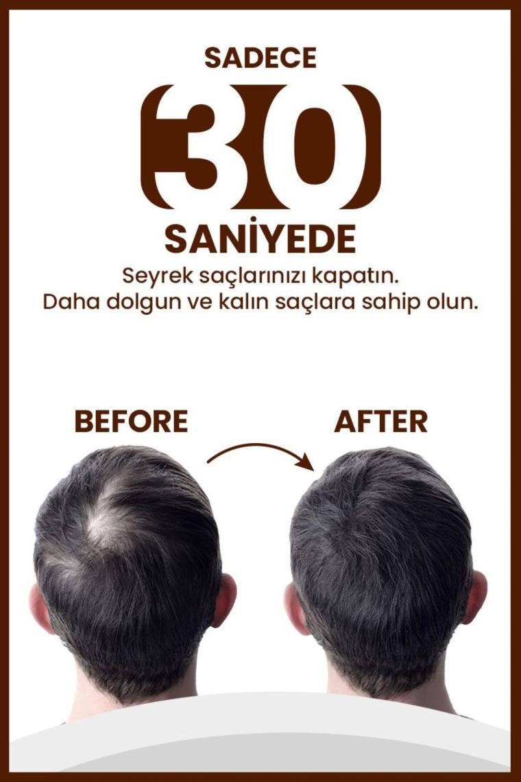 Dolgunlaştırıcı Saç Spreyi Kahverengi 100 ml 8681529832000