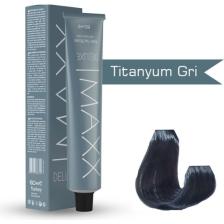 Maxx Deluxe Tüp Boya Titanyum Gri 60 ml