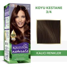 Wella Koleston Naturals 3/4 Koyu Kestane Saç Boyası