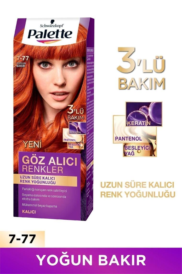 Palette 7-77 Yoğun Bakır X 2 Adet+Boyama Seti