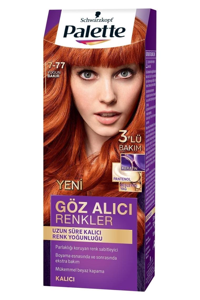 Palette 7-77 Yoğun Bakır X 2 Adet+Boyama Seti