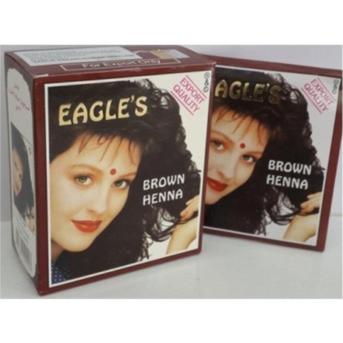 Eagles Herbal Vital Kahve Rengi Hint Kınası 6'Lı Paket Brown Henna