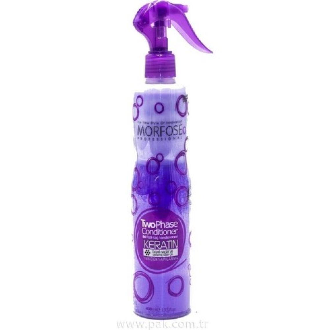 Morfose Çift Fazlı Mor Fön Suyu - Boyalı Saçlar İçin Kolajen ve Keratin Destekli, Onarıcı Etki, Bitkisel İçerik, Amonyaksız, 400 ml