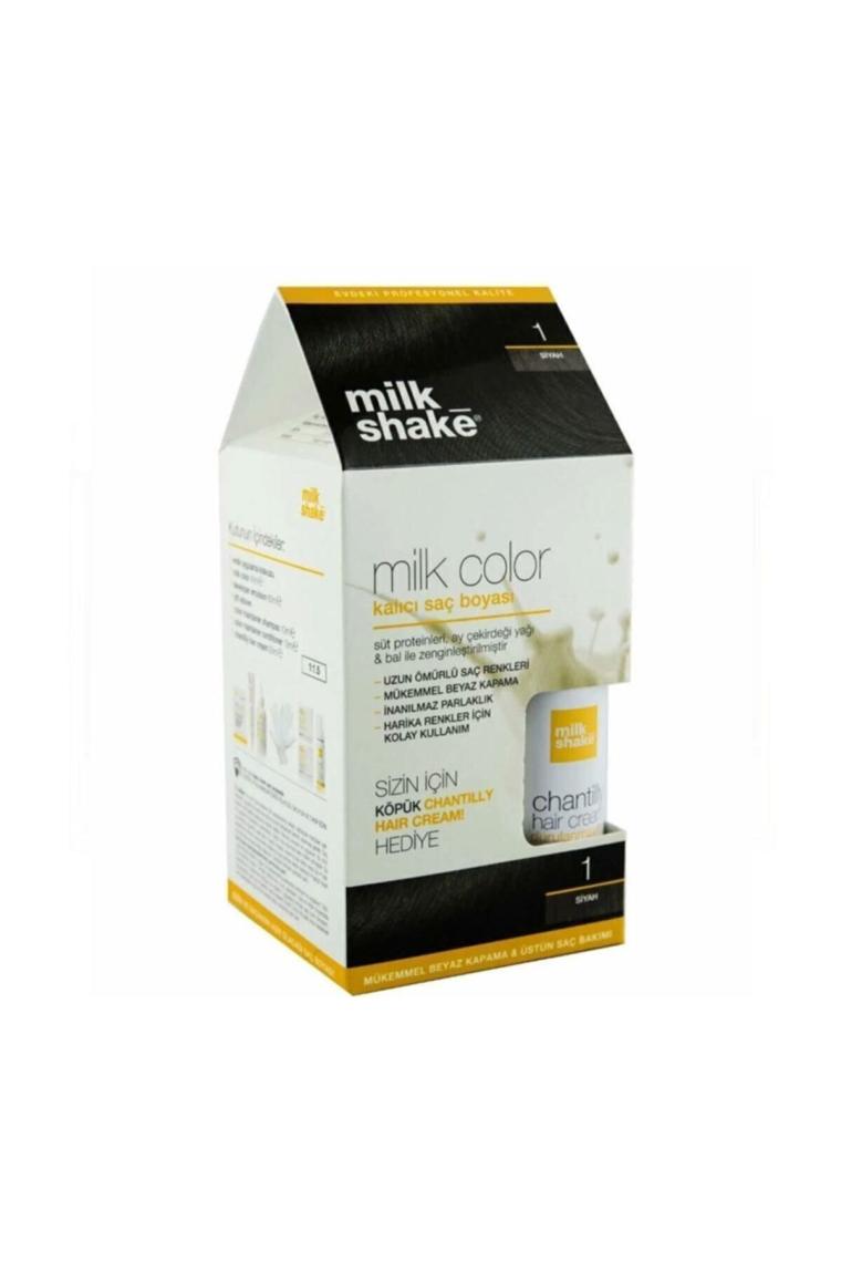 Milk Shake Milk Color Kalıcı 1 Siyah Saç Boyası