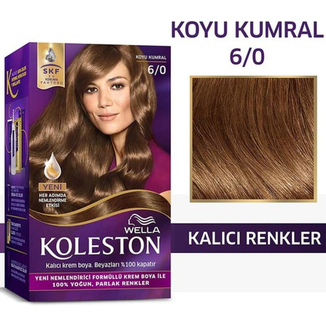 Wella Koleston 6/0 Koyu Kumral Set Saç Boyası