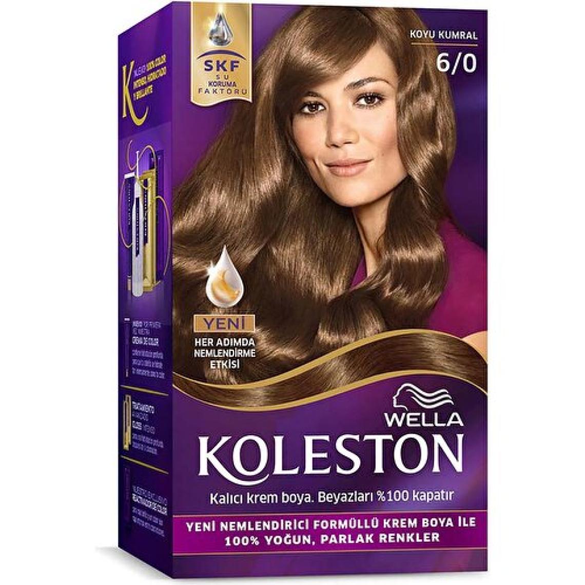 Wella Koleston 6/0 Koyu Kumral Set Saç Boyası