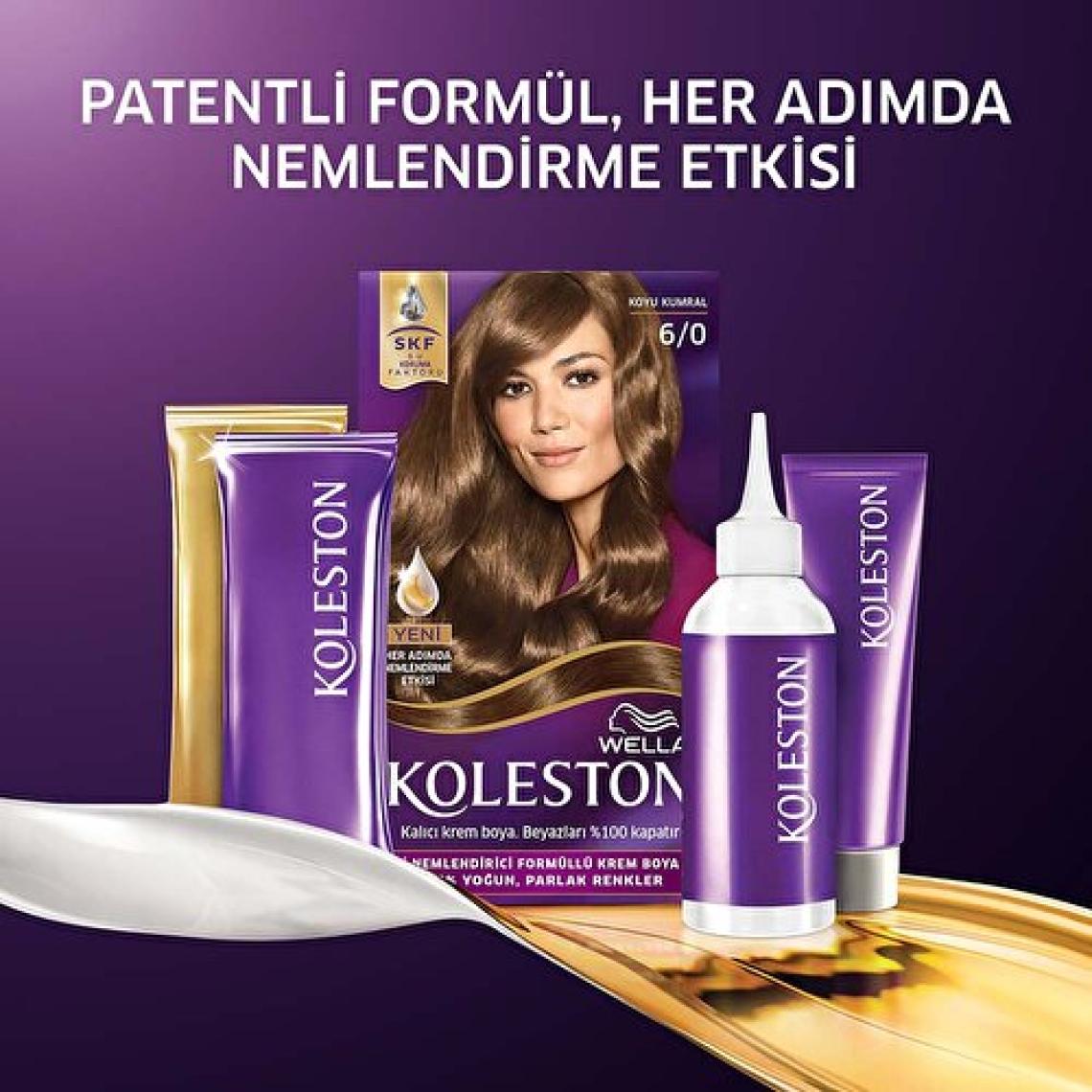 Wella Koleston 6/0 Koyu Kumral Set Saç Boyası
