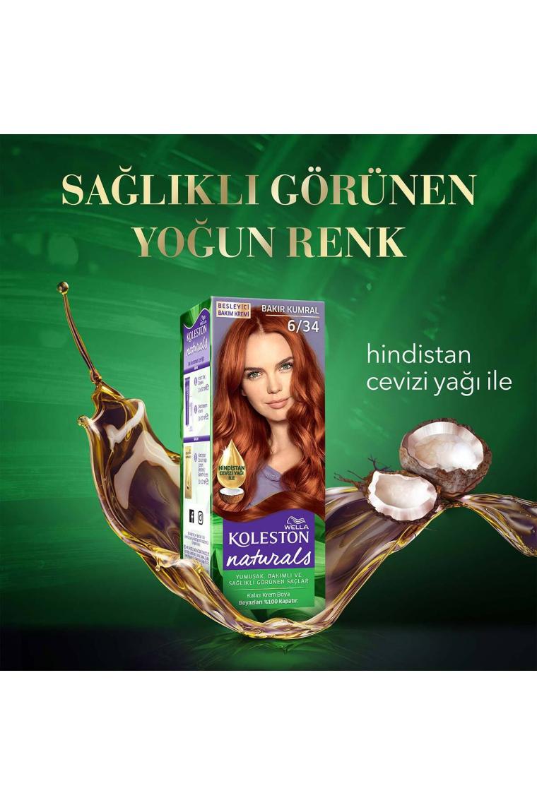 Wella Koleston Naturals Bakır Saç Boyası