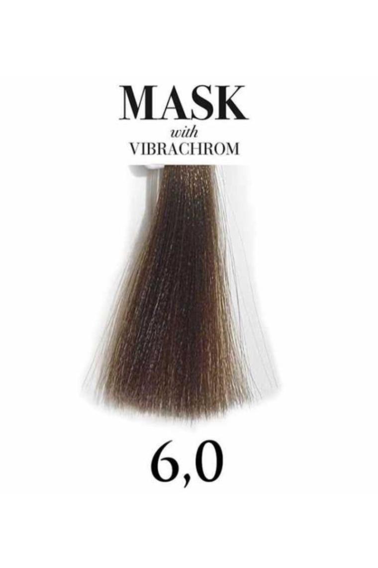 Mask Vibrachrom 6,0 Koyu Kumral Saç Boyası 100ml