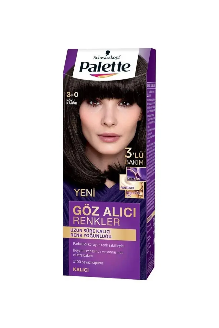 Palette 3-0 Koyu Kahve Saç Boyası