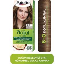 Palette Doğal Renkler 6-0 Koyu Kumral Saç Boyası