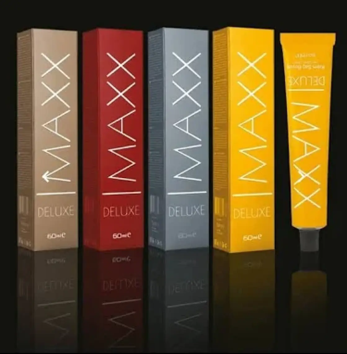 Maxx Deluxe Tüp Boya 1.0 Siyah 60 ml