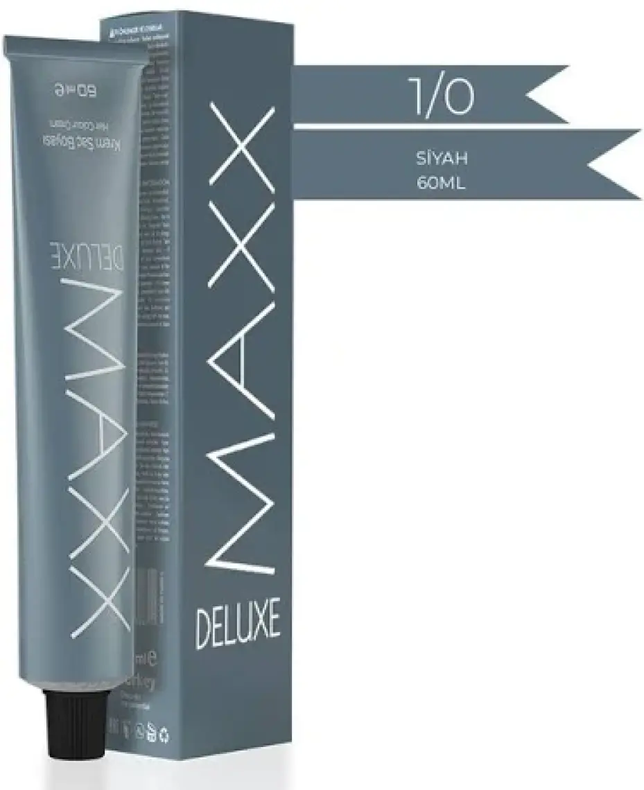 Maxx Deluxe Tüp Boya 1.0 Siyah 60 ml
