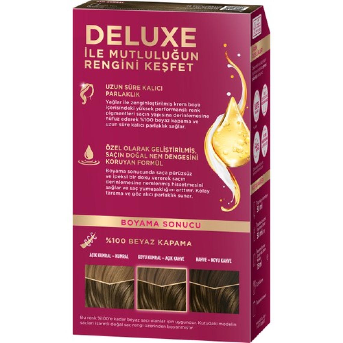 Schwarzkopf Palette Deluxe Yoğun Renkler 7-1 Asil Kumral Saç Boyası