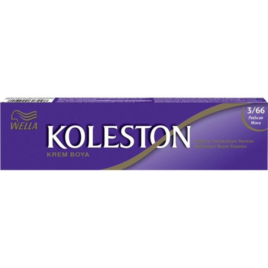 Wella Koleston Single Tüp Boya 3/66 Patlican Moru