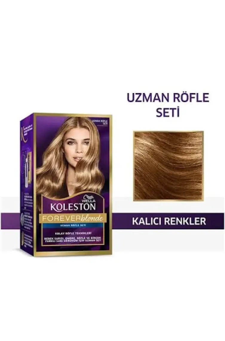 Wella Koleston Kit Saç Boyası Uzman Röfle Seti