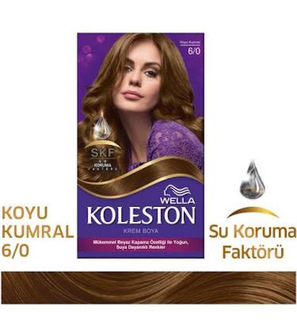Wella Koleston Kit Saç Boyası 6/0 Koyu Kumral