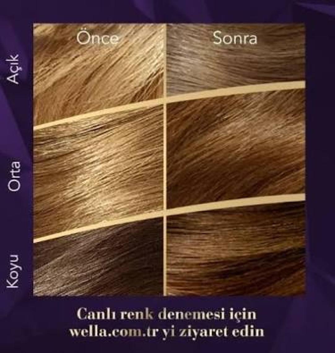 Wella Koleston Kit Saç Boyası 6/0 Koyu Kumral