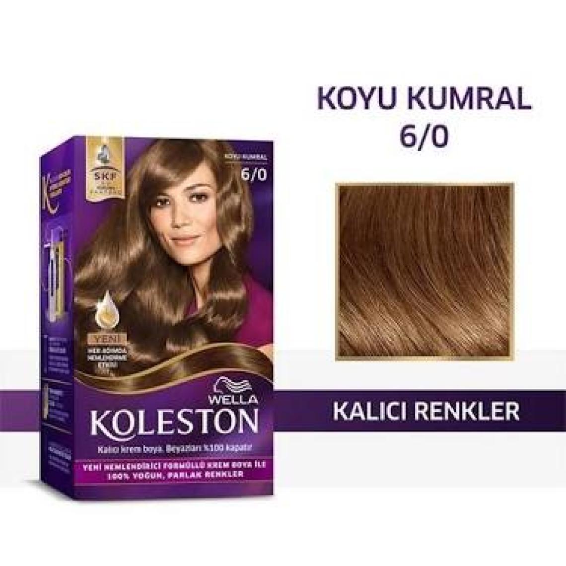Wella Koleston Kit Saç Boyası 6/0 Koyu Kumral
