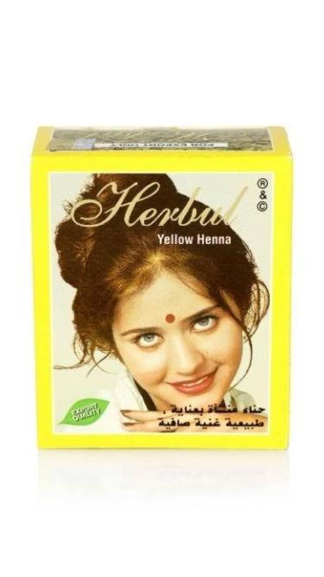Herbal Sarı Hint Kınası 6 Lı