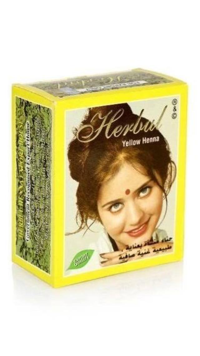 Herbal Sarı Hint Kınası 6 Lı