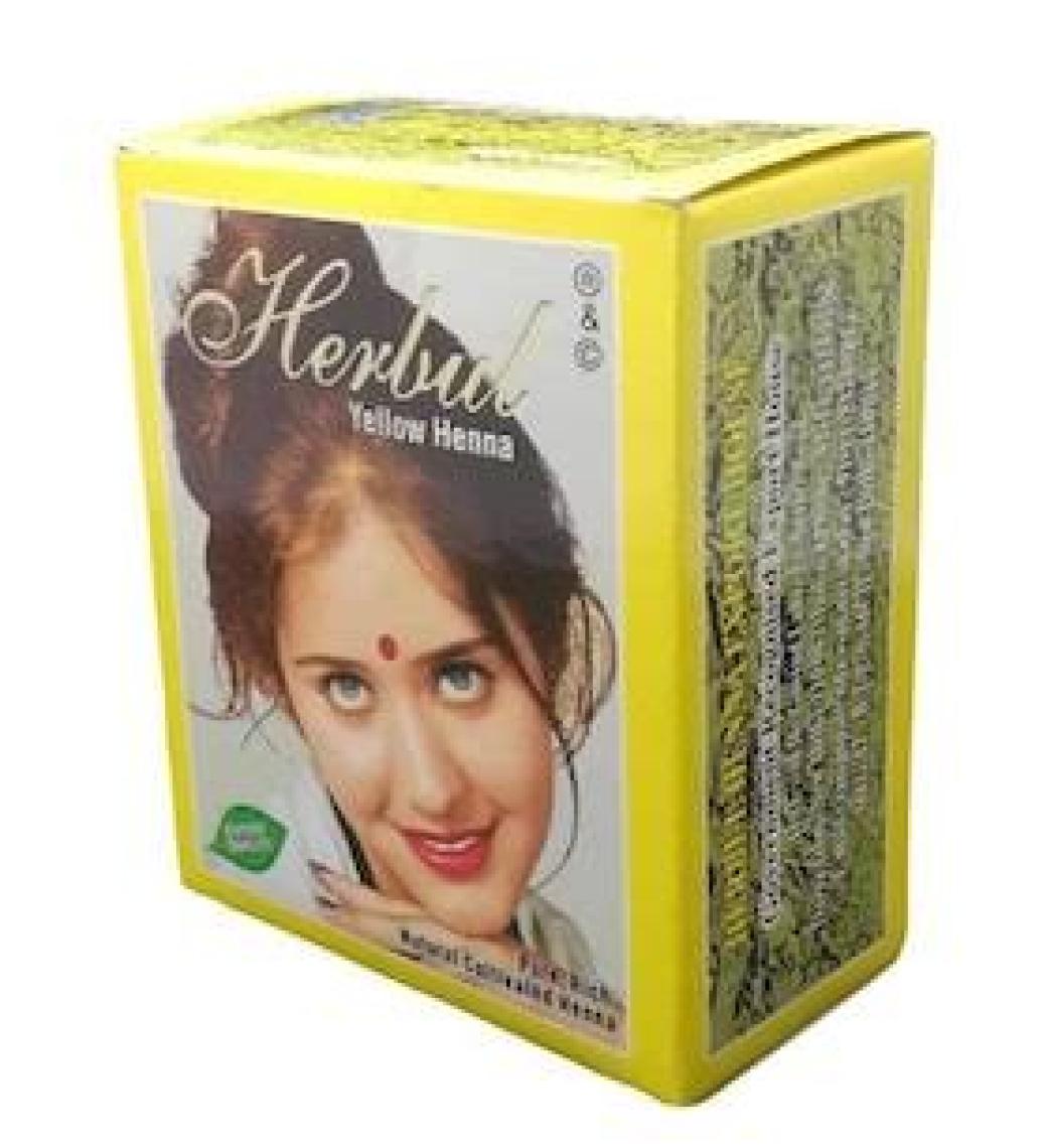 Herbal Sarı Hint Kınası 6 Lı