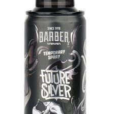 Barber Marmara Geçici Renkli Saç Spreyi Gümüş 150 ml