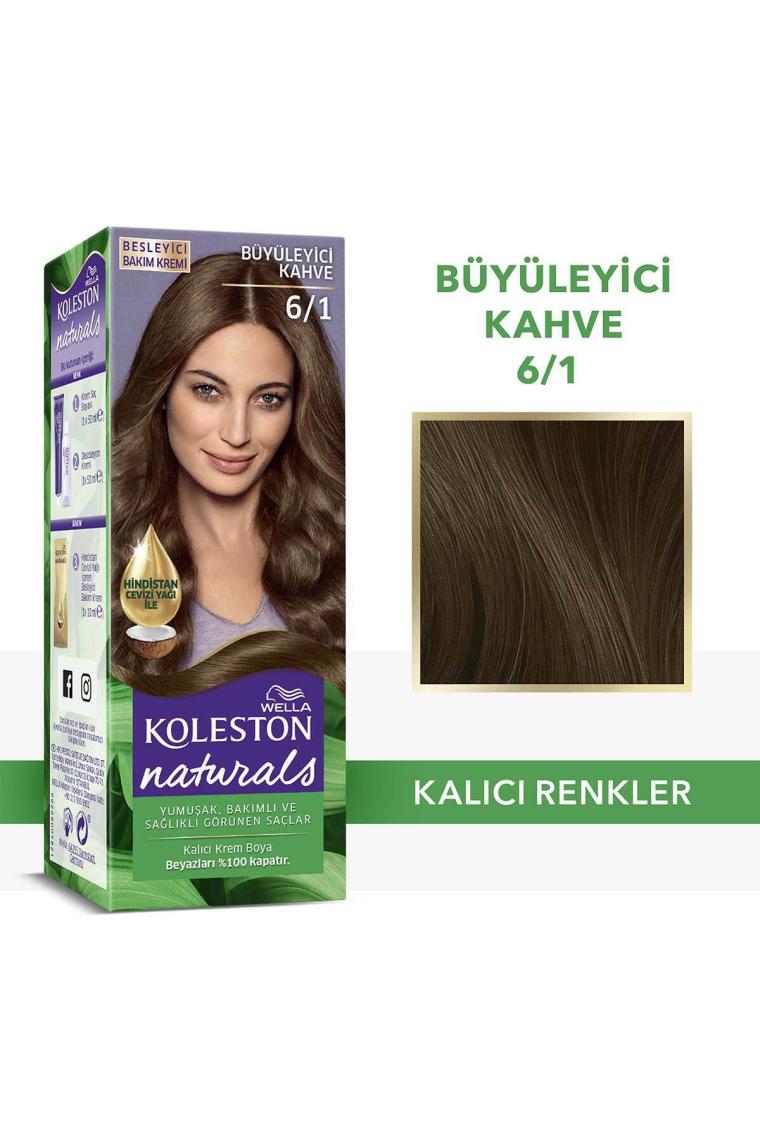 Wella Koleston Naturals 6/1 Büyüleyici Kahve