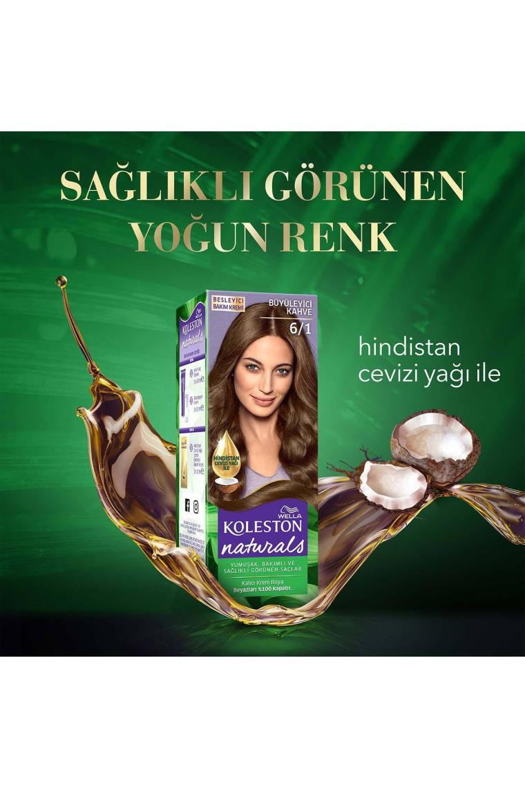 Wella Koleston Naturals 6/1 Büyüleyici Kahve