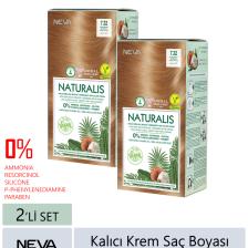 Neva Naturalis Saç Boyası 7.32 Bal Kumral Vegan 2'li Set