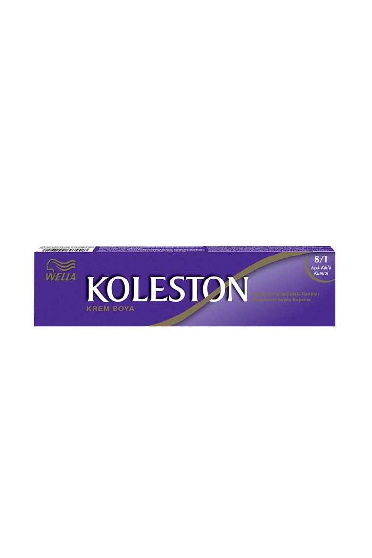 Wella Koleston 8/1 Küllü Açık Kumral Tüp Saç Boyası