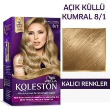 Wella Koleston 8/1 Küllü Açık Kumral Saç Boyası