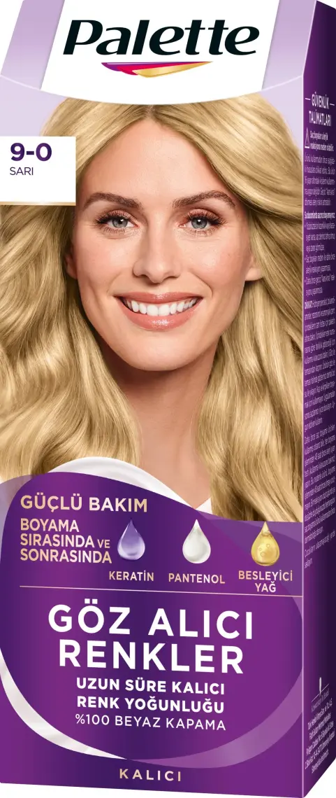 Palette Saç Boyası 9-0 Sarı