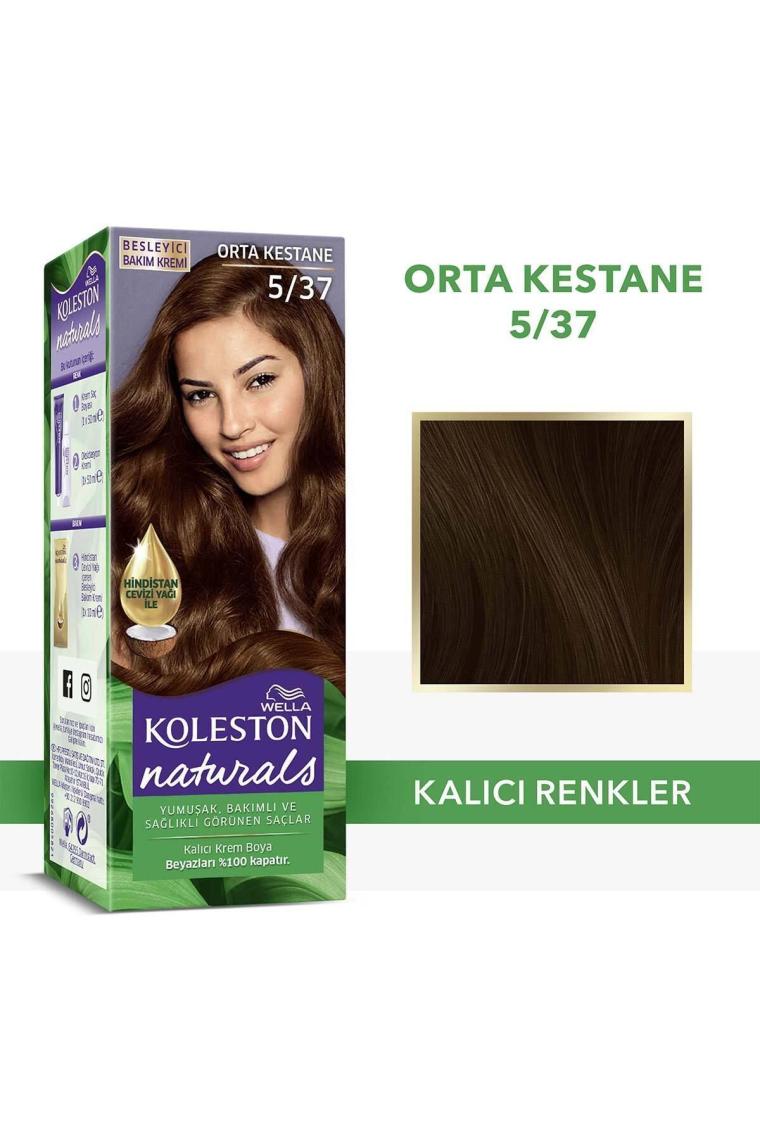 Wella Koleston Naturals 5/37 Orta Kestane