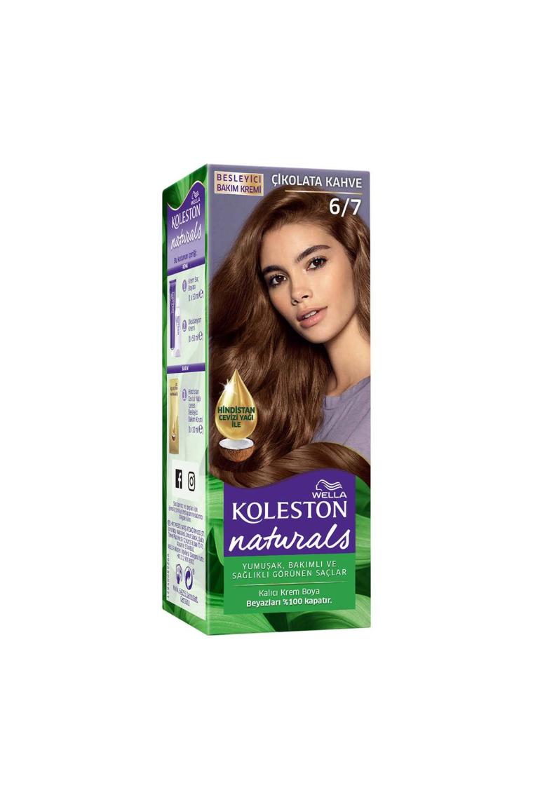 Wella Koleston Naturals 6/7 Çikolata Kahve Saç Boyası