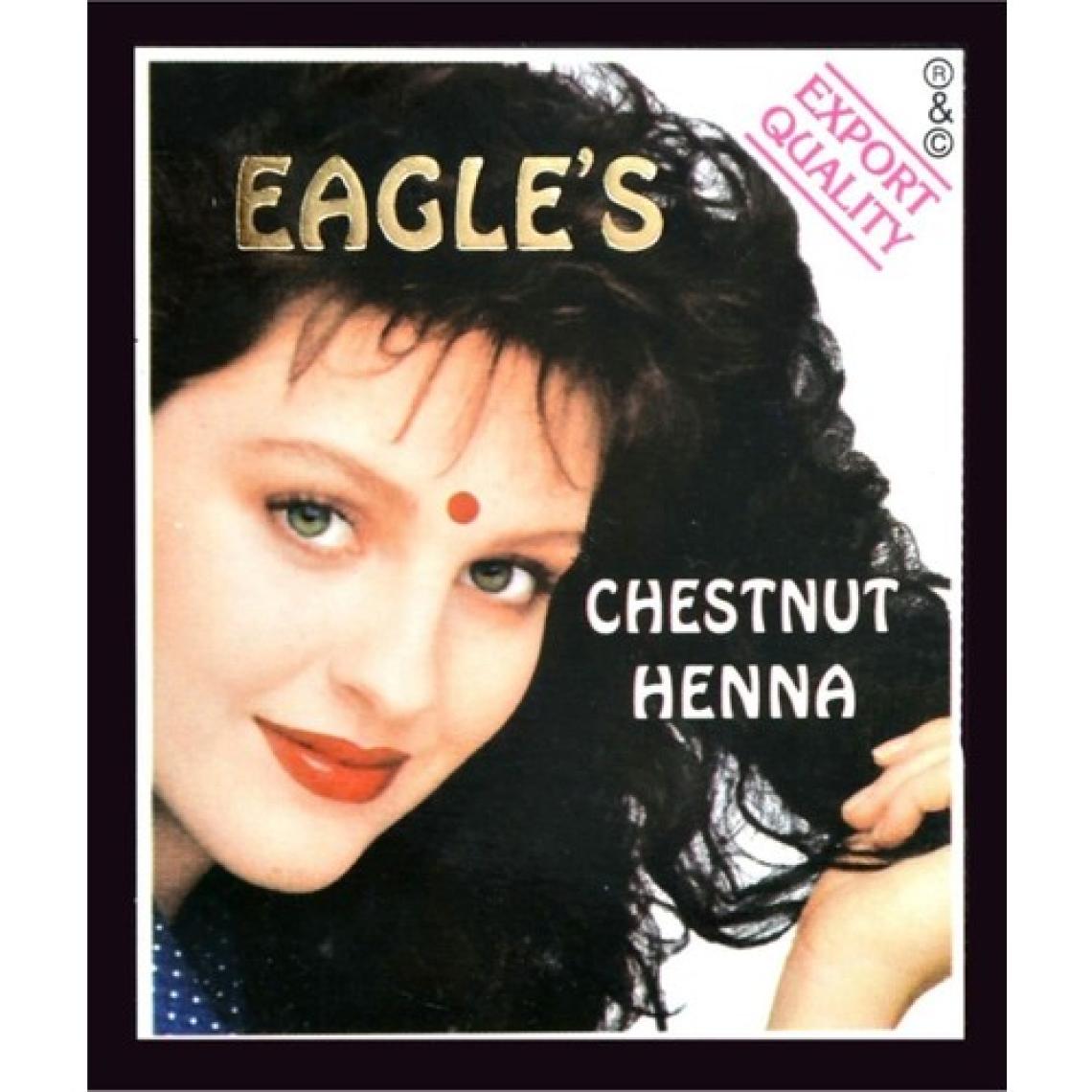 Eagles Kestane Hint Kınası ( Chestnut Henna ) 6'lı Paket