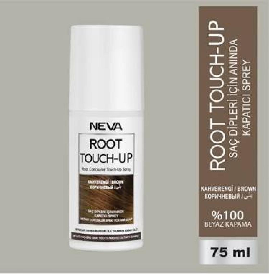 Neva Root Touch-Up Saç Dipleri Içn Kapatıcı Sprey Kahverengi