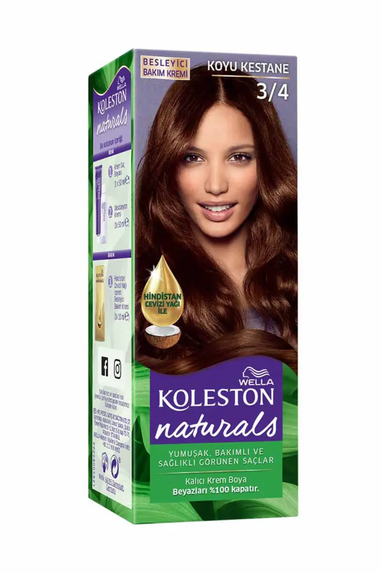 Wella Koleston Naturals 3/4 Koyu Kestane