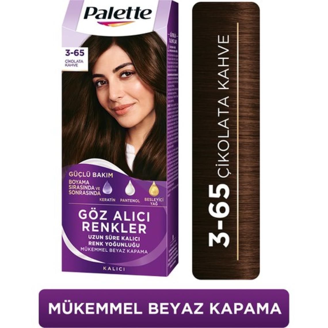 Palette 3-65 Çikolata Kahve Saç Boyası