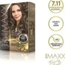 Maxx Deluxe Krem Saç Boyası 7.11 Yoğun Küllü