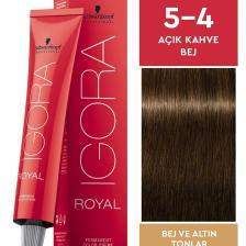 Igora Royal 5-4 Açık Kahve-Bej