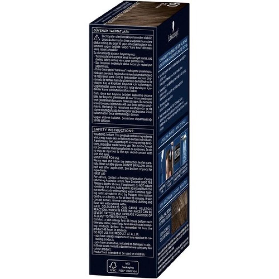 Schwarzkopf Men Perfect 60 Kahve Erkeklere Özel Saç Boyası