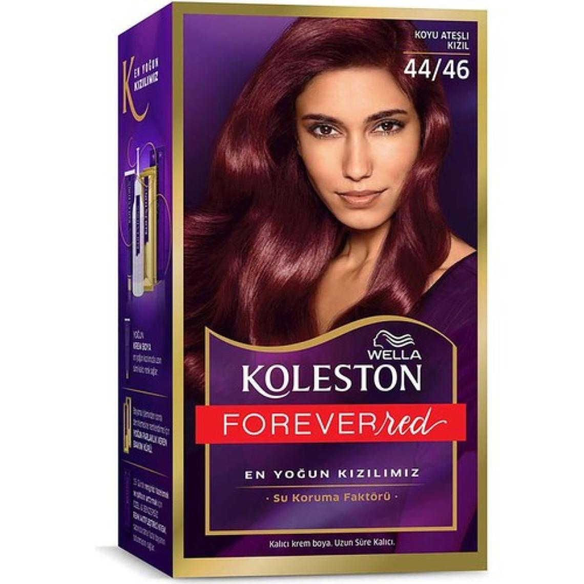 Wella Koleston Kit Saç Boyası  44/46 Koyu Ateşli Kızıl
