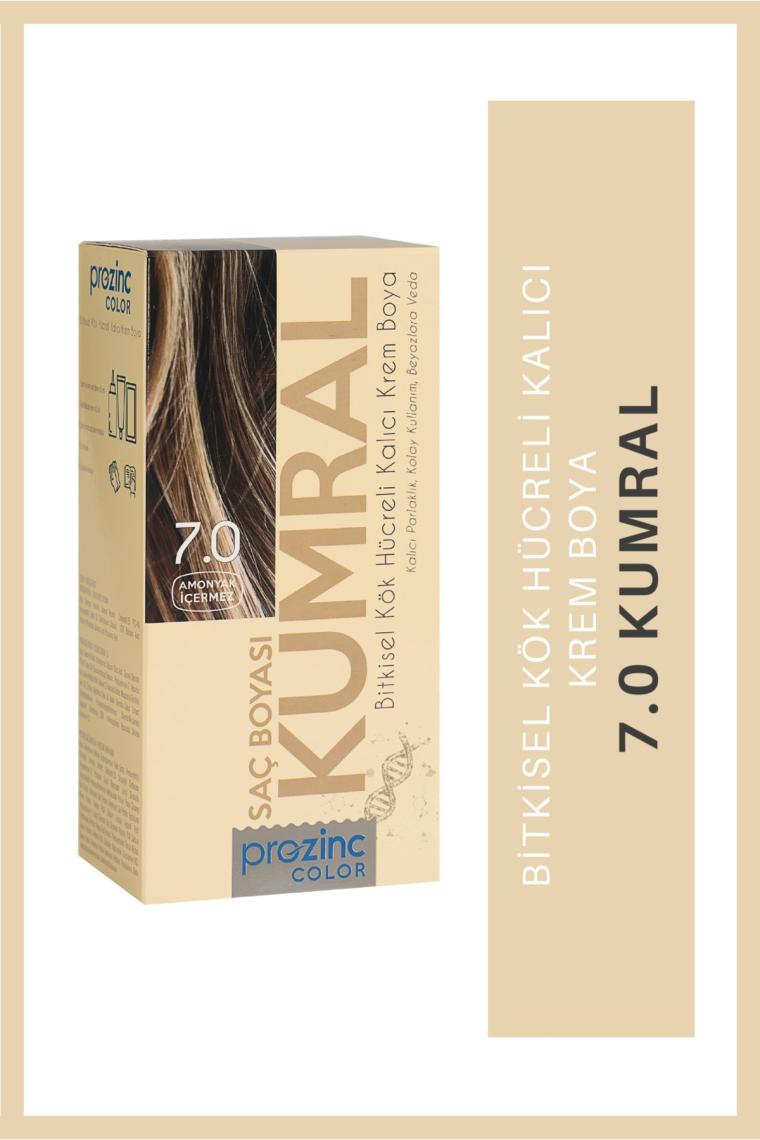 ProZinc Color Amonyaksız Bitkisel Kalıcı Saç Boyası 7.0 Kumral