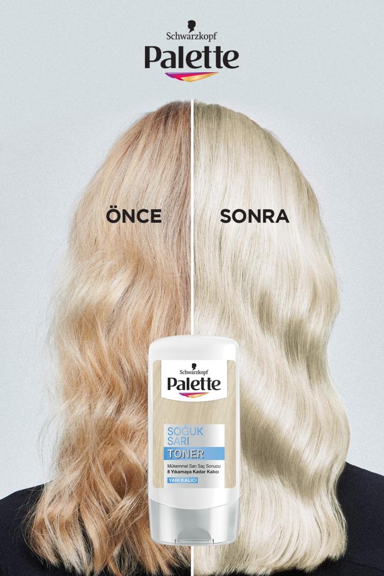 Toner Soğuk Sarı Blonder