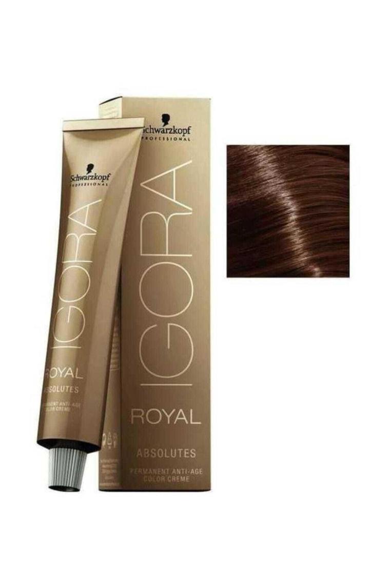 Koyu Kumral Çikolata Doğal Royal Absolutes Saç Boyası 6-60 60 Ml 4045787282436