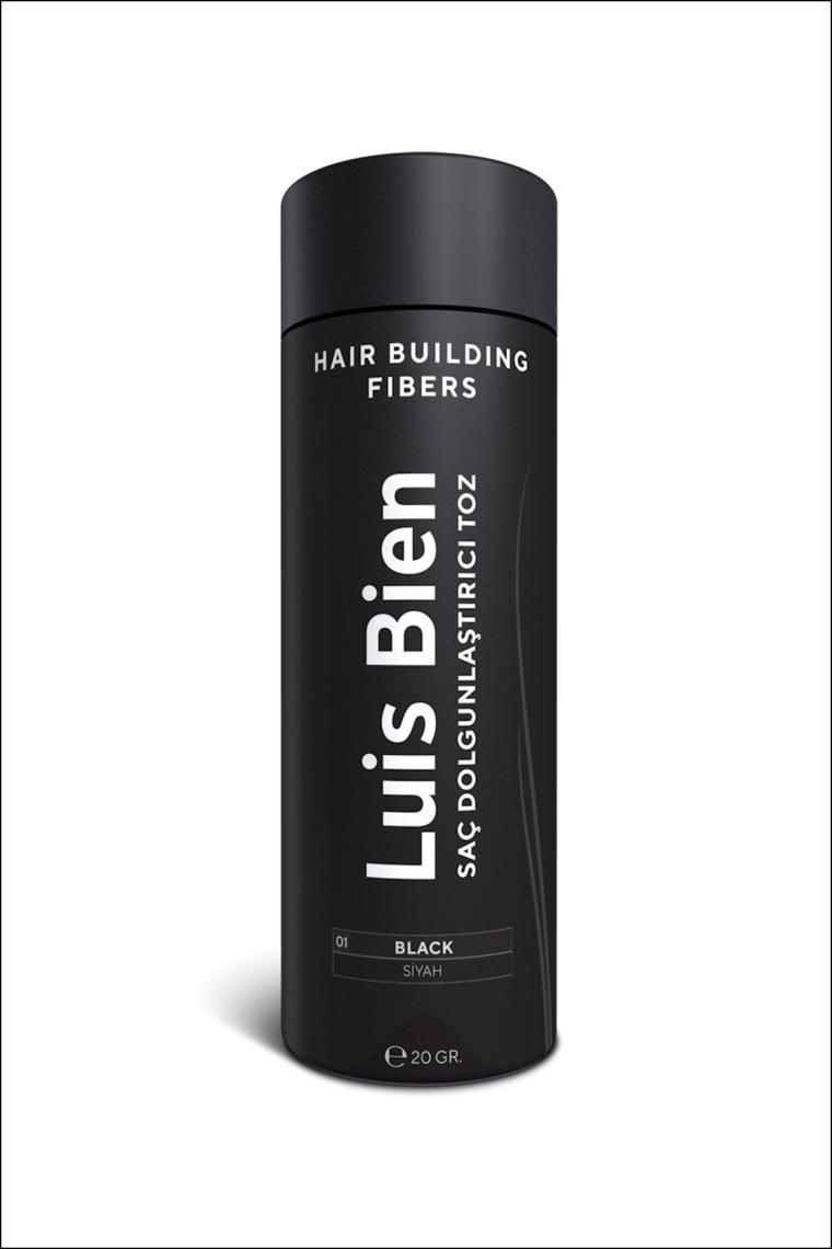 Luis Bien Saç Dolgunlaştırıcı Toz Fiber Siyah 20 gr