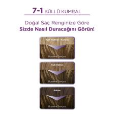 Göz Alıcı Renkler Küllü Kumral 7.1 Saç Boyası