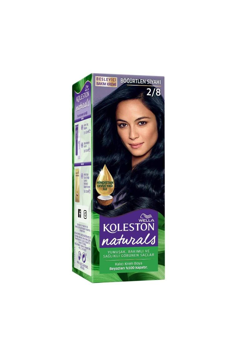 Wella Koleston Naturals 2/8 Böğürtlen Siyahı Saç Boyası